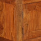 Sideboard Massivholz mit Palisander-Finish 120 x 30 x 75 cm
