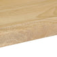 Esstisch 115 x 55 x 76 cm Massivholz Mango und Stahl