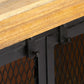 Sideboard 150 x 40 x 75 cm Massivholz Mango