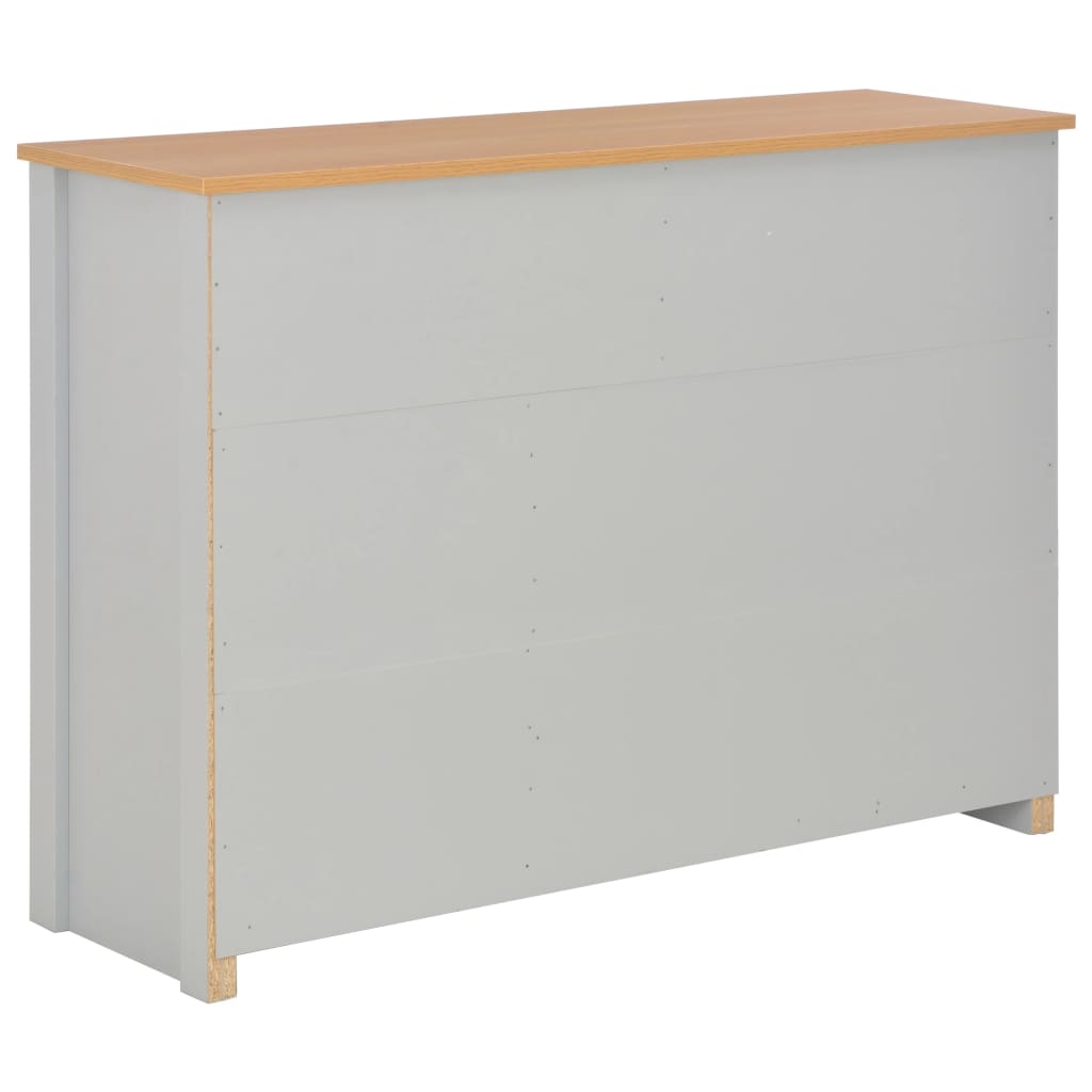 Sideboard Grau 112x35x81 cm