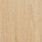 Bücherregal/Raumteiler Sonoma-Eiche 80x24x96 cm Holzwerkstoff