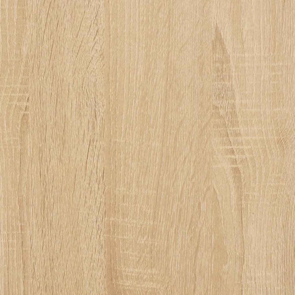 Bücherregal/Sideboard Sonoma-Eiche 66×30×130 cm Holzwerkstoff