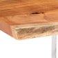Esstisch mit Baumkanten Akazie Masivholz 200 cm 3,8 cm