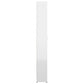 Garderobenschrank Hochglanz-Weiß 55x25x189 cm Holzwerkstoff