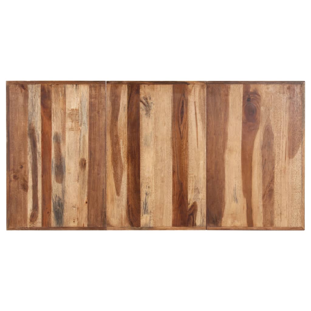 Esstisch 180x90x75 cm Massivholz mit Palisander-Finish