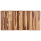 Esstisch 180x90x75 cm Massivholz mit Palisander-Finish