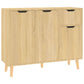 Sideboard Sonoma-Eiche 90x30x72 cm Holzwerkstoff
