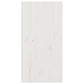 Wandschränke 2 Stk. Weiß 30x30x60 cm Massivholz Kiefer