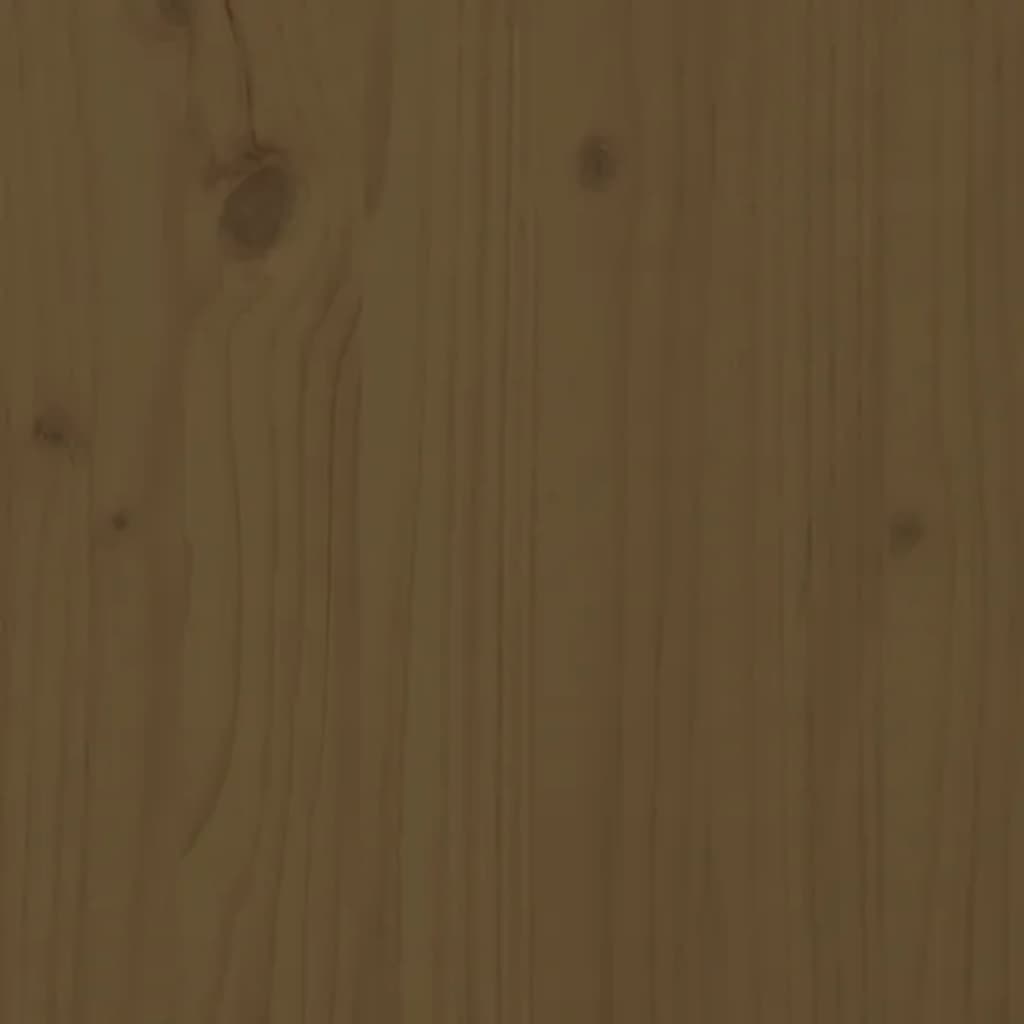 Massivholzbett Honigbraun Kiefer 160x200 cm