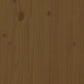 Massivholzbett Honigbraun Kiefer 160x200 cm