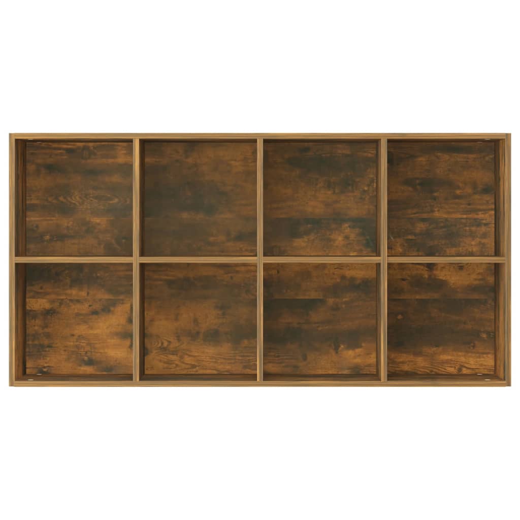 Bücherregal/Sideboard Räuchereiche 66×30×130 cm Holzwerkstoff