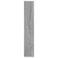 Wandregal Grau Sonoma 36x16x90 cm Holzwerkstoff