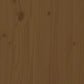 Massivholzbett Kiefer 90x200 cm Honigbraun
