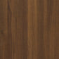 Wandschrank Braun Eichen-Optik 69,5x32,5x90 cm Holzwerkstoff
