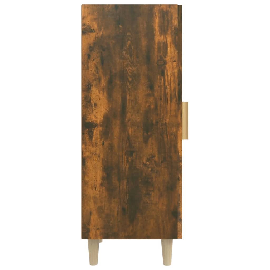 Sideboard Räuchereiche 34,5x34x90 cm Holzwerkstoff