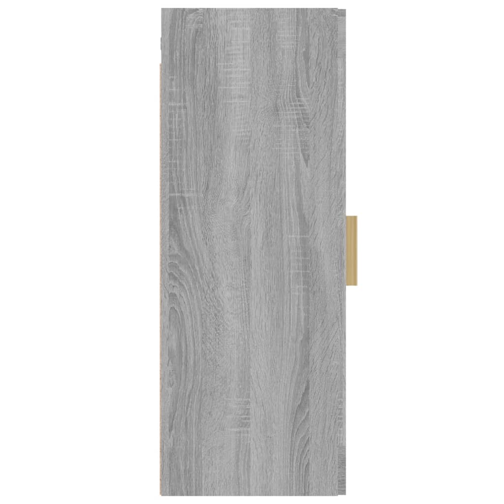 Hängeschrank Grau Sonoma 34,5x34x90 cm