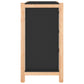 Sideboard Schwarz 62x38x70 cm Holzwerkstoff