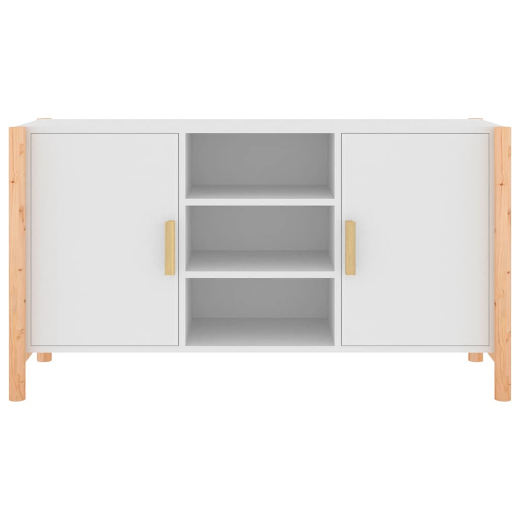 Sideboard Weiß 107x38x60 cm Holzwerkstoff