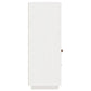 Highboard Weiß 100x40x108,5 cm Massivholz Kiefer