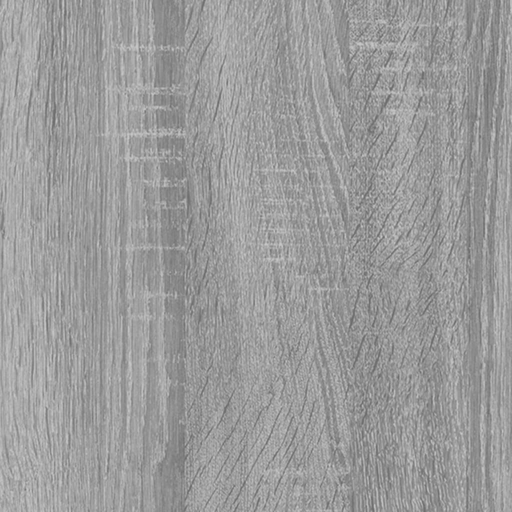 Highboard Grau Sonoma 60x36x110 cm Holzwerkstoff