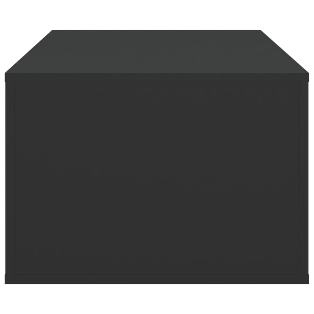 Couchtisch Schwarz 100x50,5x35 cm Holzwerkstoff