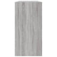 Bücherregal/Sideboard Grau Sonoma 50x25x80 cm Holzwerkstoff