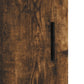 Highboard Räuchereiche 69,5x34x180 cm Holzwerkstoff