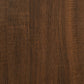 Wandregale 2 Stk. Braun Eichen-Optik 80x15x15,5cm Holzwerkstoff