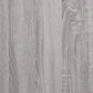 Wandregale 2 Stk. Grau Sonoma 80x25x25,5 cm Holzwerkstoff
