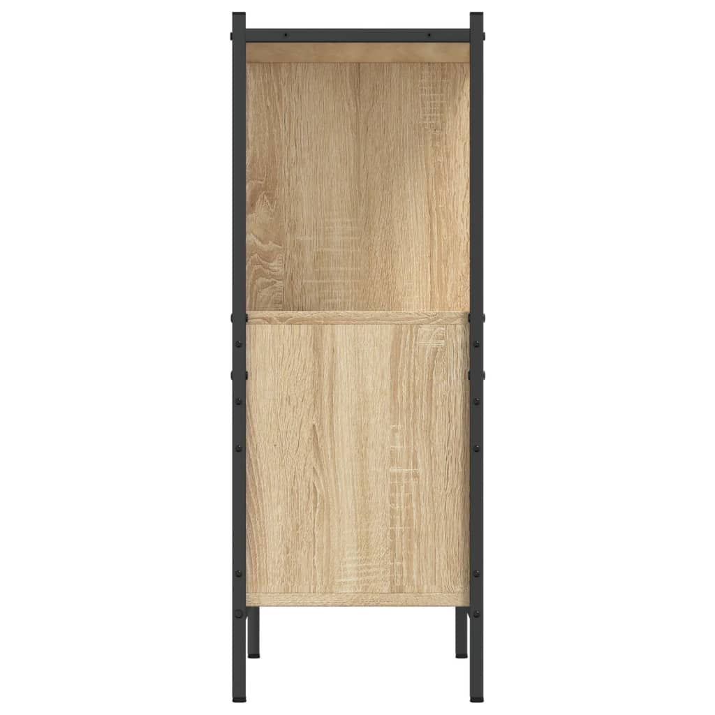 Bücherregal Sonoma-Eiche 72x28x77,5 cm Holzwerkstoff